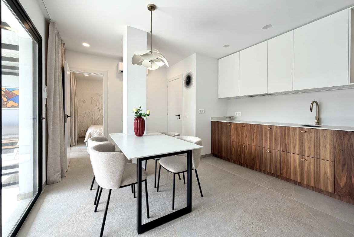 Apartament z dużym tarasem na drugim piętrze w Vista Mar 9