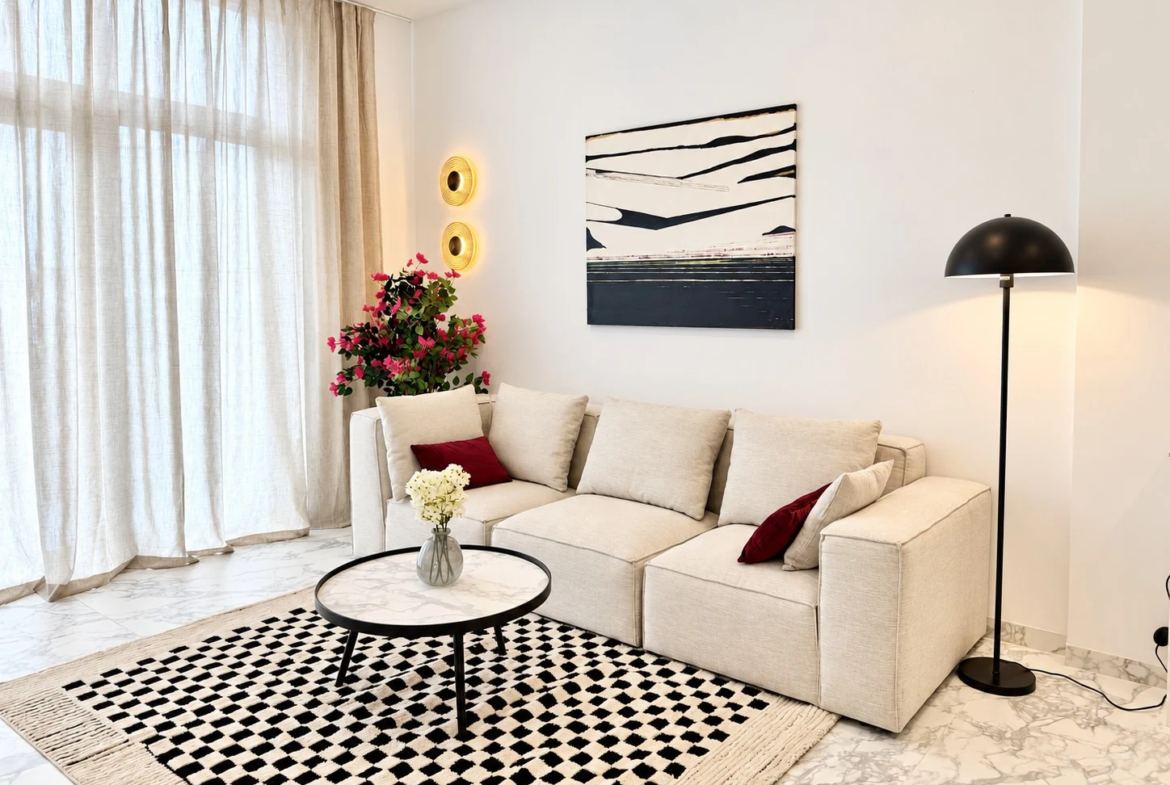 Przestronny apartament z dwiema sypialniami i tarasem w Vista Mar 9, Los Abrigos, Teneryfa