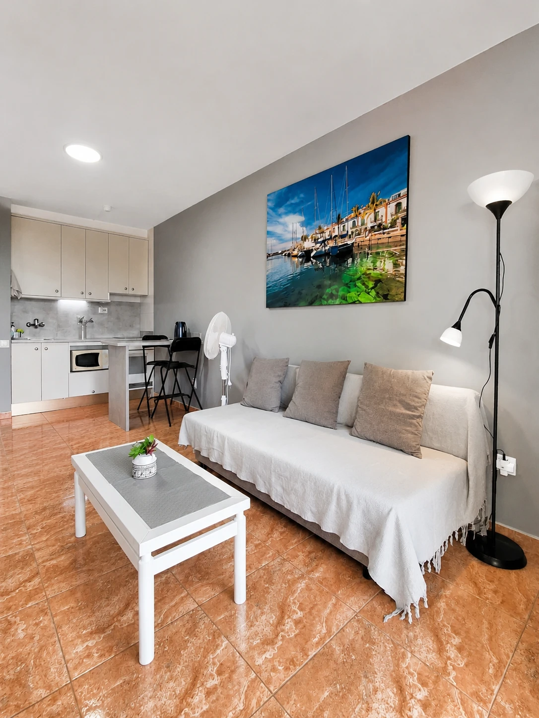 03 Apartament z dużym tarasem i panoramicznym widokiem na ocean w Mayfair, La Playa de Arguineguín