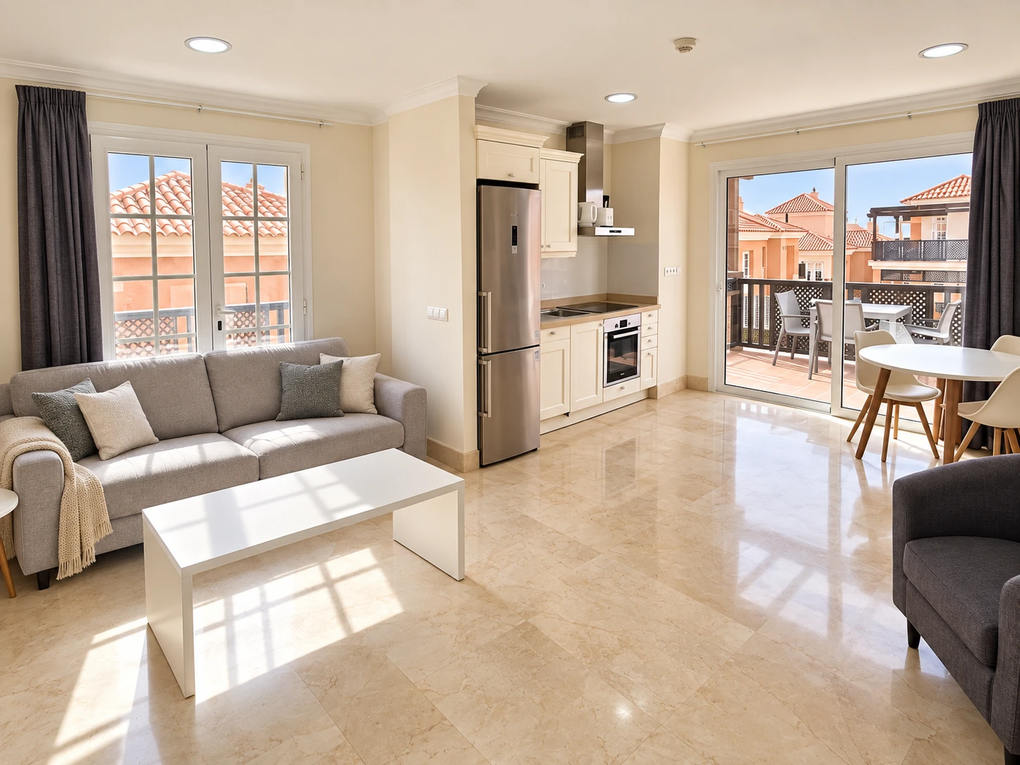 04 Elegancki apartament z tarasem w Monte Carrera – Arguineguín, Gran Canaria