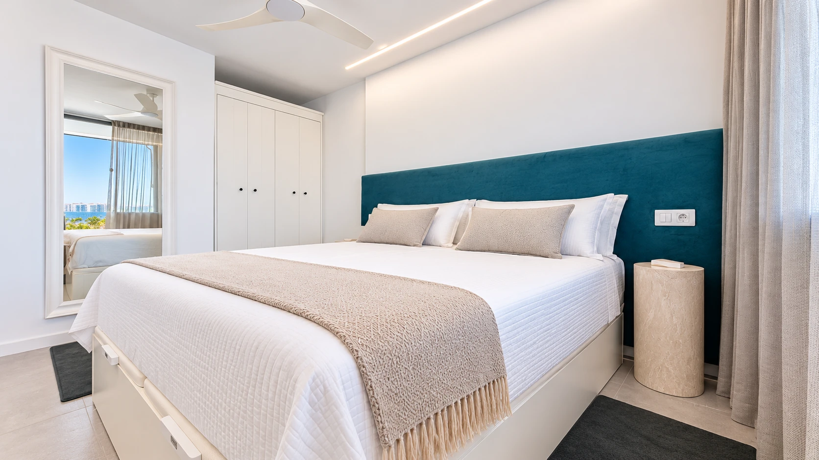 04 Apartament przy plaży z 2 sypialniami, widokiem na ocean i basenem w Arguineguín