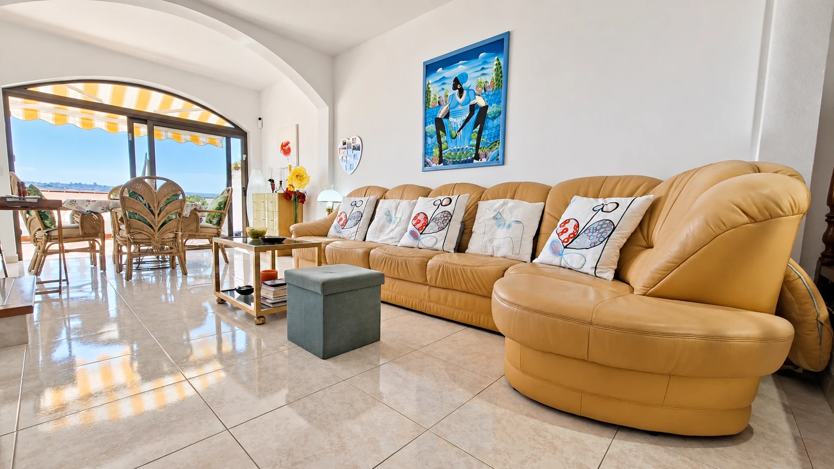 04 Przestronny duplex z widokiem na ocean, prywatnym garażem i ogrodem w Loma Dos, Arguineguín
