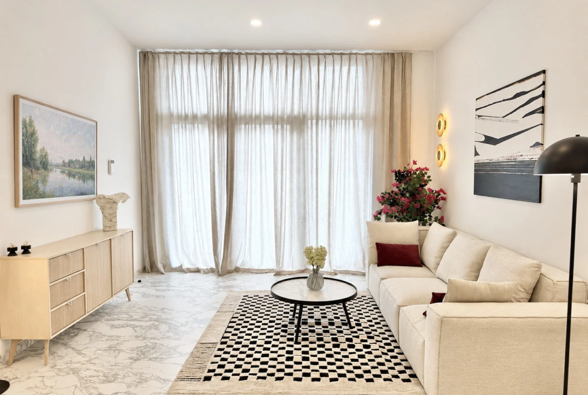 Przestronny apartament z dwiema sypialniami i tarasem w Vista Mar 9, Los Abrigos, Teneryfa