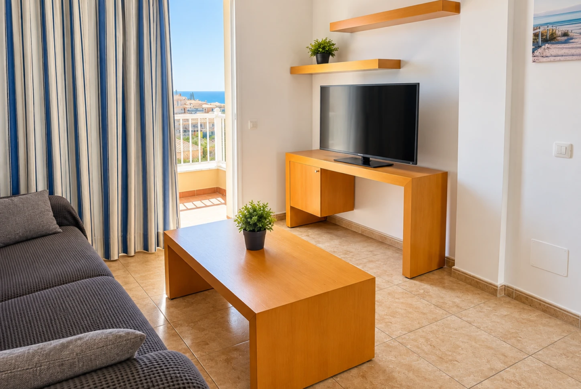 Apartament z 2 sypialniami, tarasem, basenem i garażem w Arguineguín