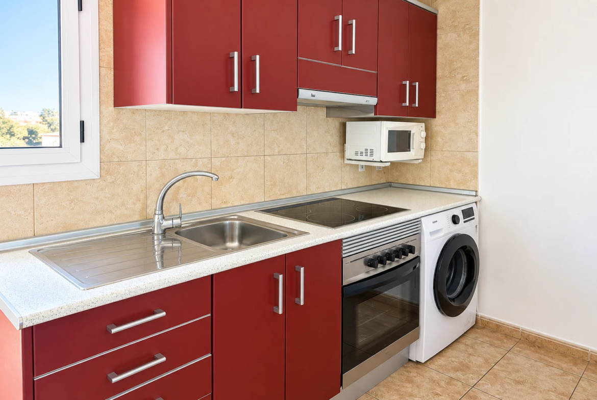 Apartament z 2 sypialniami, tarasem, basenem i garażem w Arguineguín