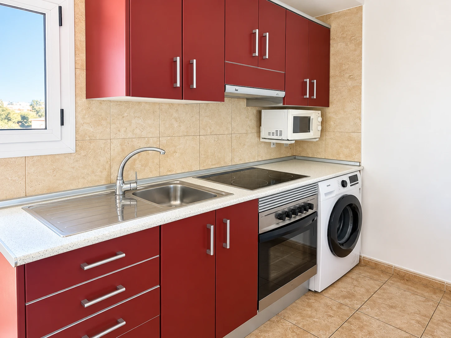 08 Apartament z 2 sypialniami, tarasem, basenem i garażem w Arguineguín