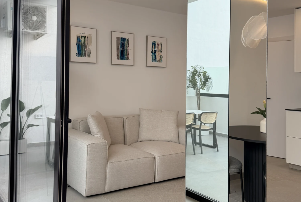 Apartament z dwiema sypialniami i dużym tarasem w Vista Mar 9