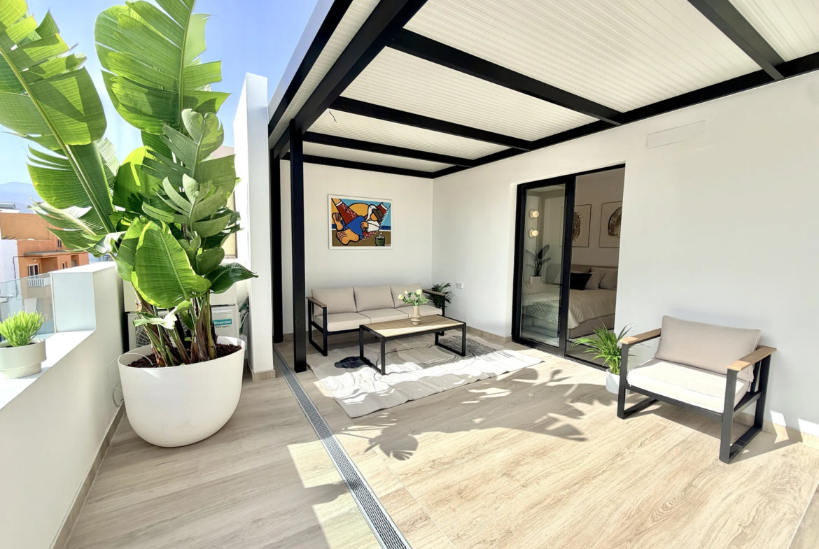 Apartament z dużym tarasem na drugim piętrze w Vista Mar 9