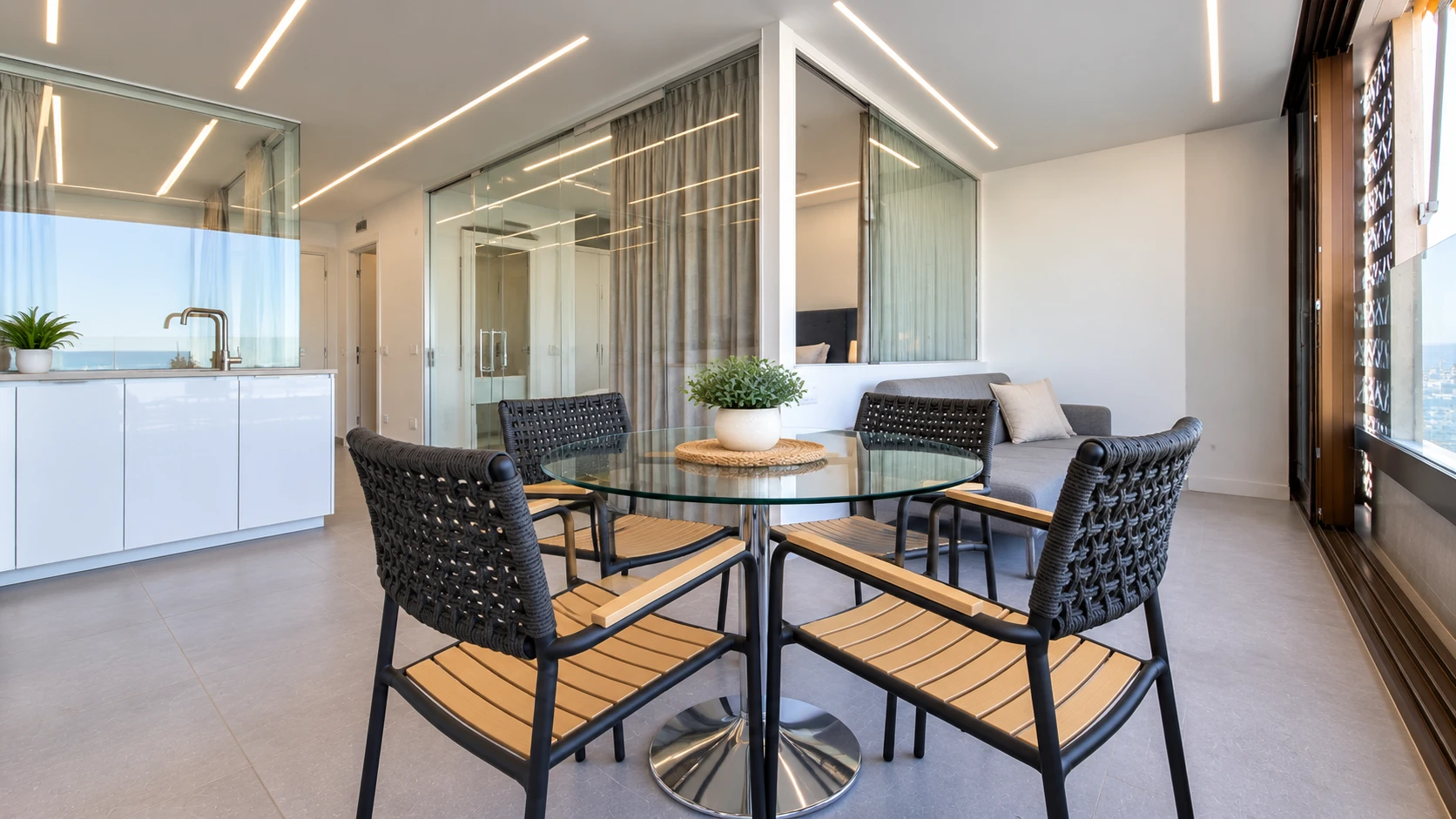 09 Apartament przy plaży z 2 sypialniami, widokiem na ocean i basenem w Arguineguín