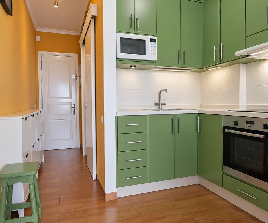 Apartament z 2 sypialniami, tarasem i widokiem na basen w Playa del Inglés
