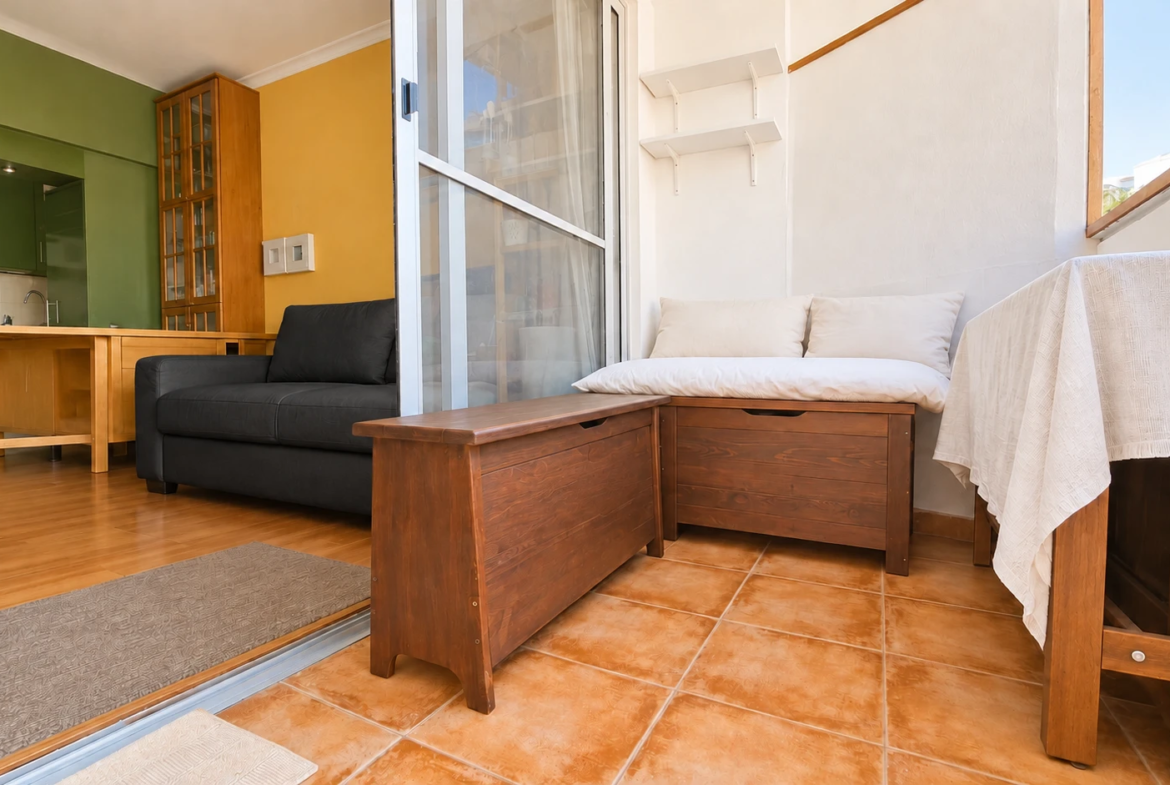 Apartament z 2 sypialniami, tarasem i widokiem na basen w Playa del Inglés