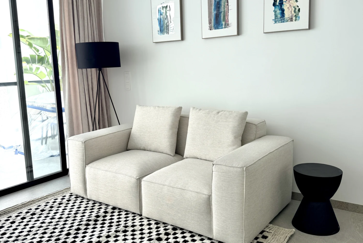 Apartament z dwiema sypialniami i dużym tarasem w Vista Mar 9