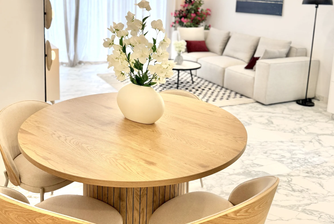 Przestronny apartament z dwiema sypialniami i tarasem w Vista Mar 9, Los Abrigos, Teneryfa