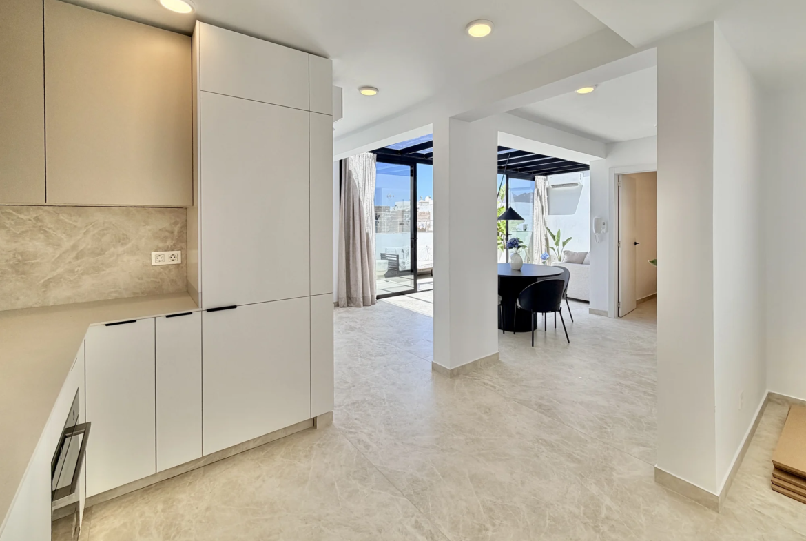 Penthouse z tarasem panoramicznym w Vista Mar 9 w Los Abrigos