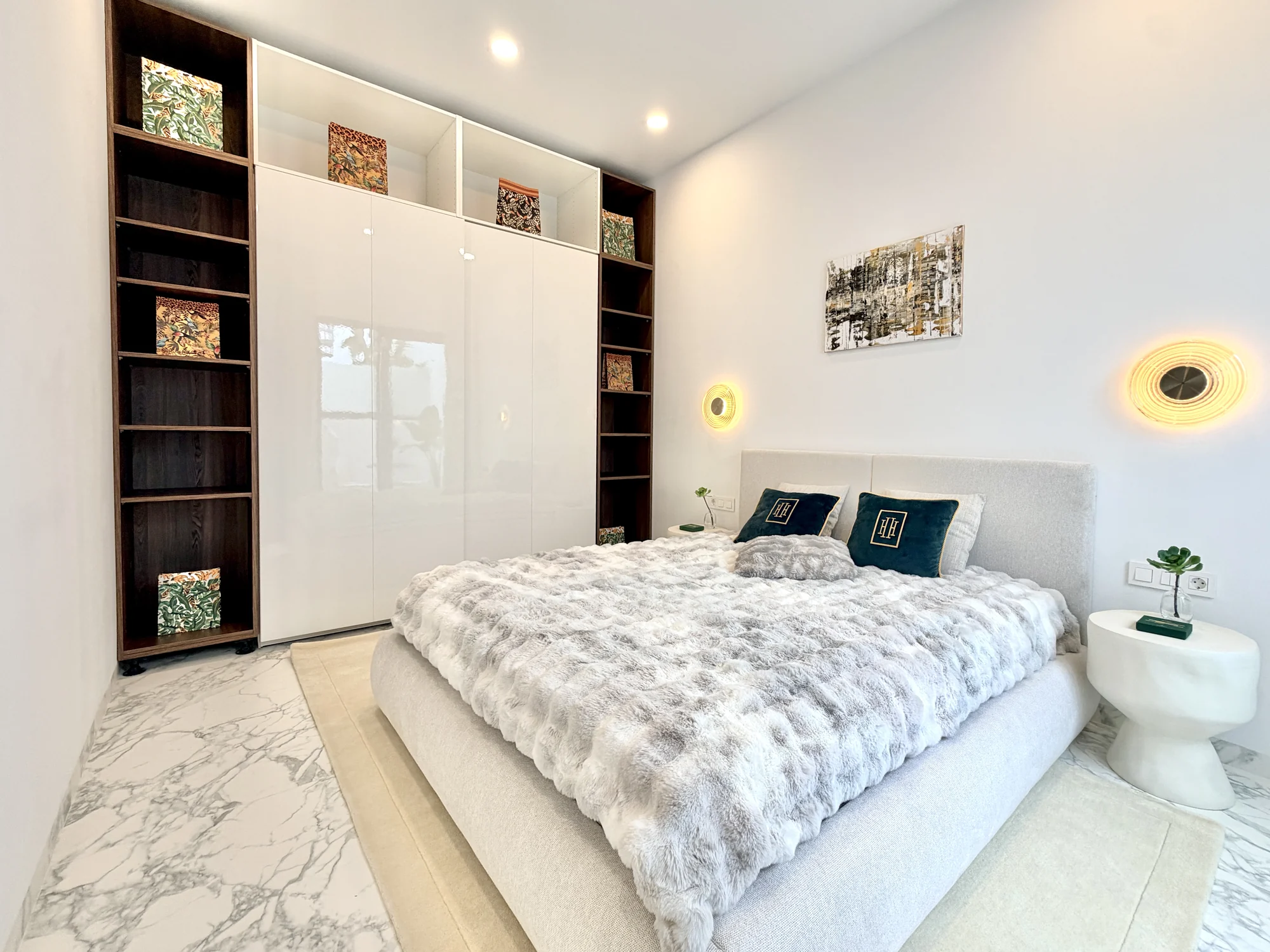 17 Przestronny apartament z dwiema sypialniami i tarasem w Vista Mar 9, Los Abrigos, Teneryfa