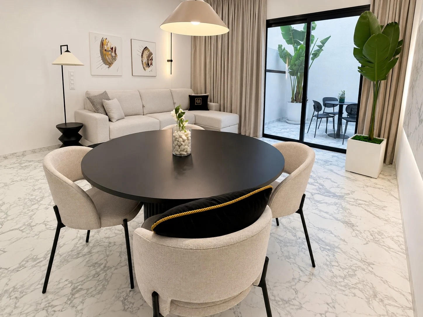 17 Elegancki apartament z patio w Vista Mar 9 w Los Abrigos