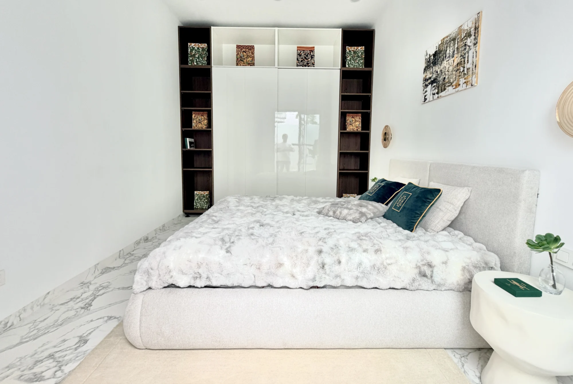 Przestronny apartament z dwiema sypialniami i tarasem w Vista Mar 9, Los Abrigos, Teneryfa