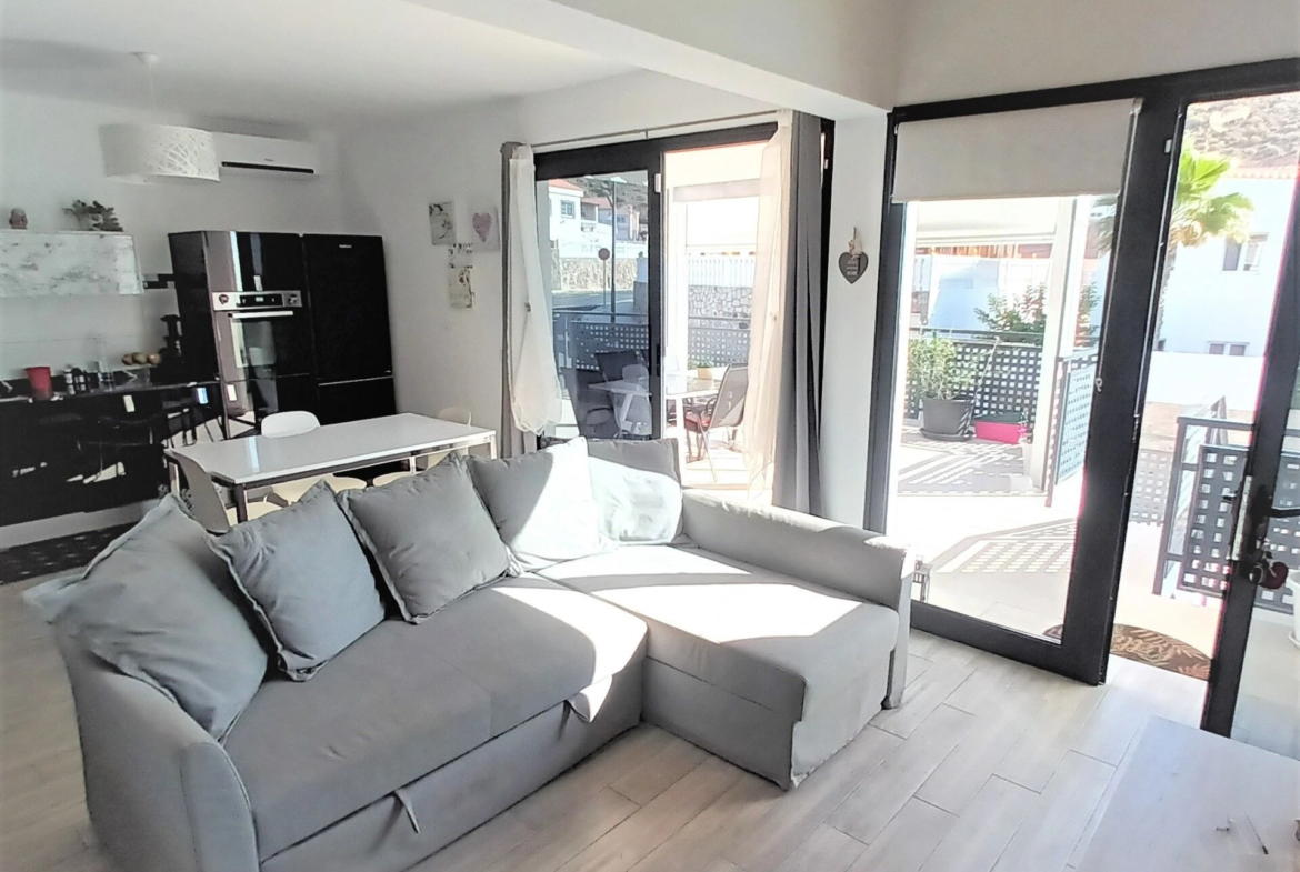 Nowoczesny apartament z 2 sypialniami, widokiem na ocean i dużym tarasem w Loma Dos, Arguineguín