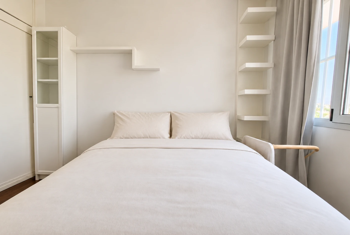 Apartament z 2 sypialniami, tarasem i widokiem na basen w Playa del Inglés