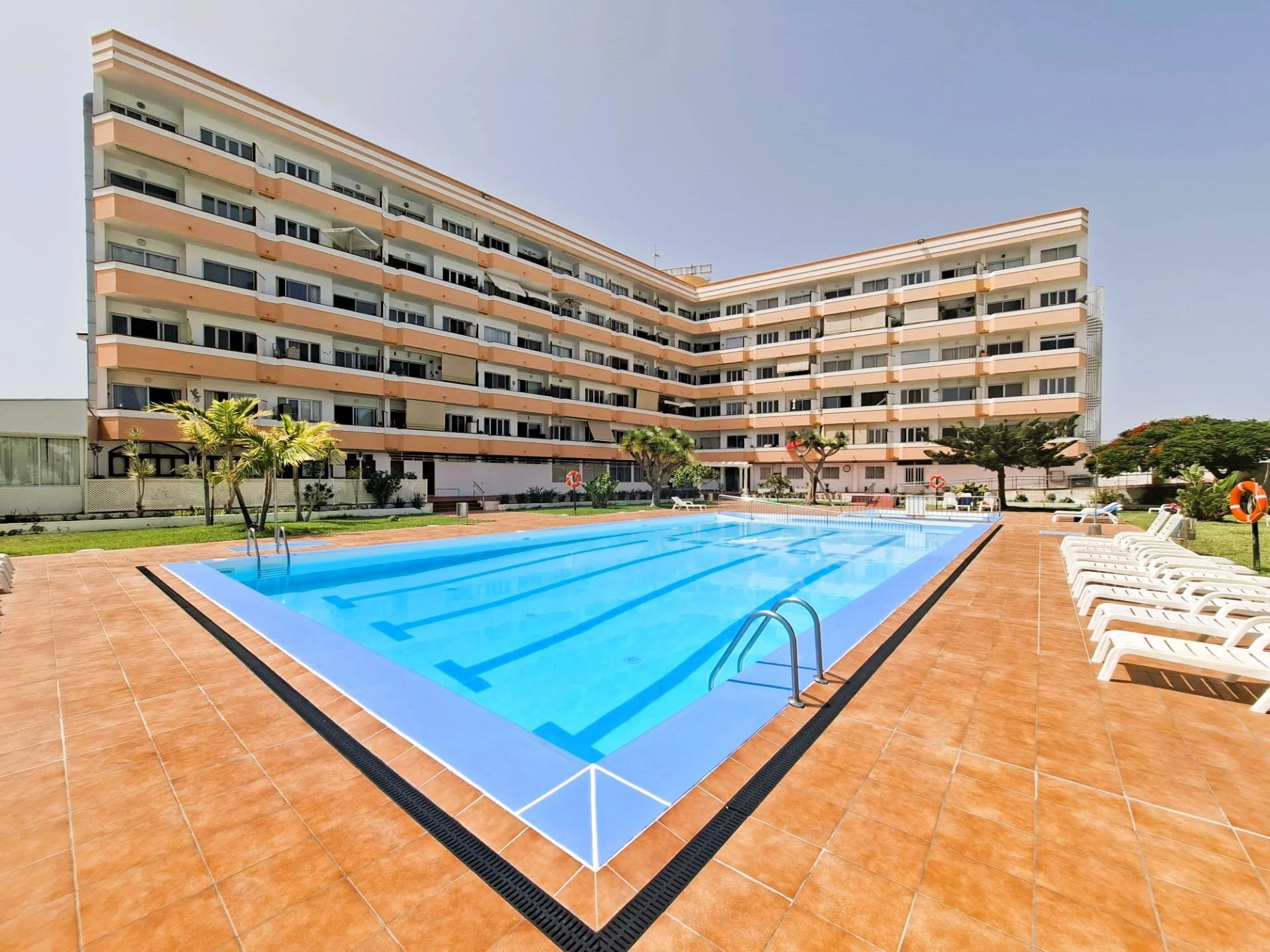 34 Apartament z 2 sypialniami, tarasem i widokiem na basen w Playa del Inglés