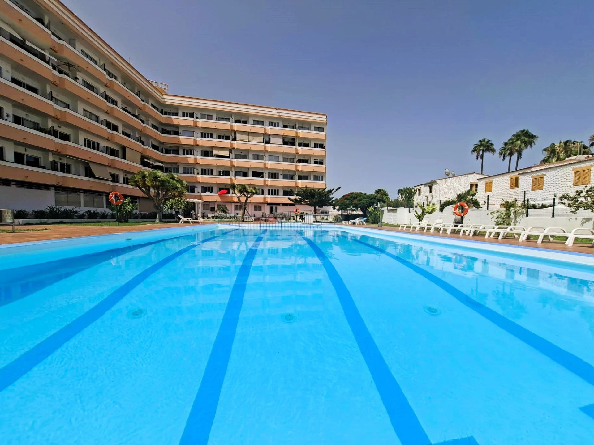 36 Apartament z 2 sypialniami, tarasem i widokiem na basen w Playa del Inglés