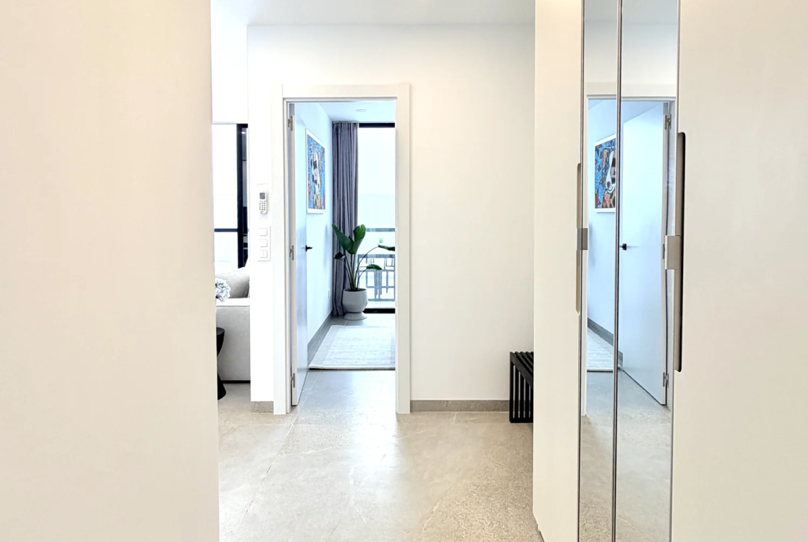 Apartament z dwiema sypialniami i dużym tarasem w Vista Mar 9
