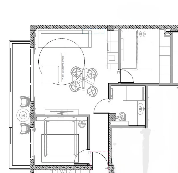 Kompaktowy apartament z dwiema sypialniami i balkonem w Vista Mar 9