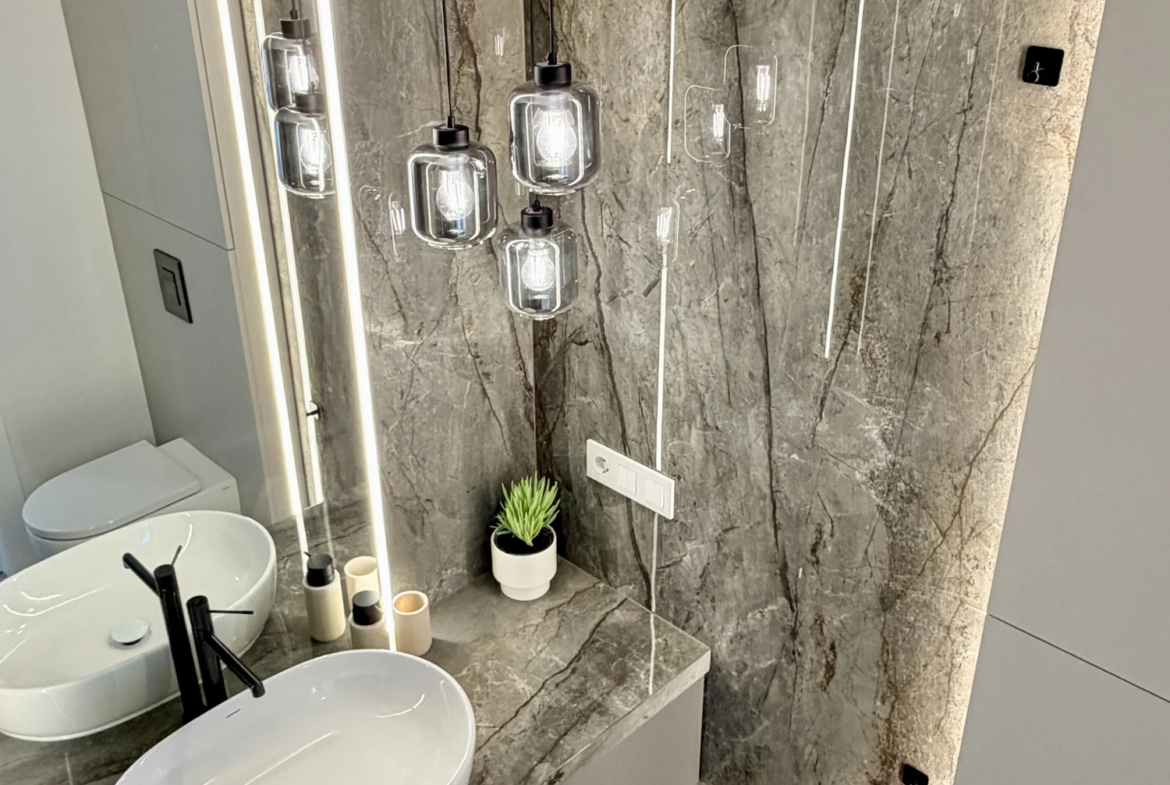 Apartament z dwiema sypialniami i dużym tarasem w Vista Mar 9