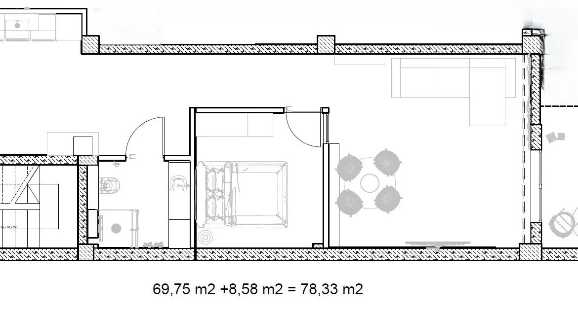 Elegancki apartament z patio w Vista Mar 9 w Los Abrigos
