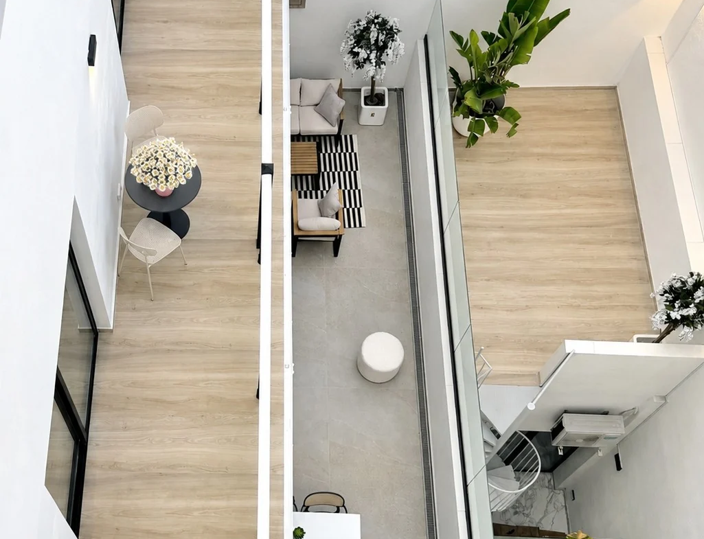 Kompaktowy apartament z dwiema sypialniami i balkonem w Vista Mar 9