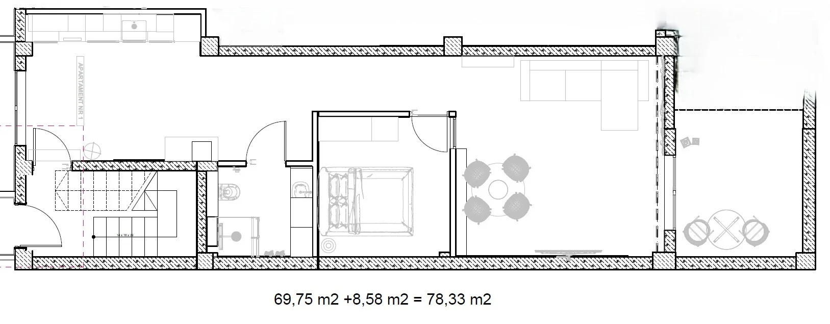 49 Elegancki apartament z patio w Vista Mar 9 w Los Abrigos