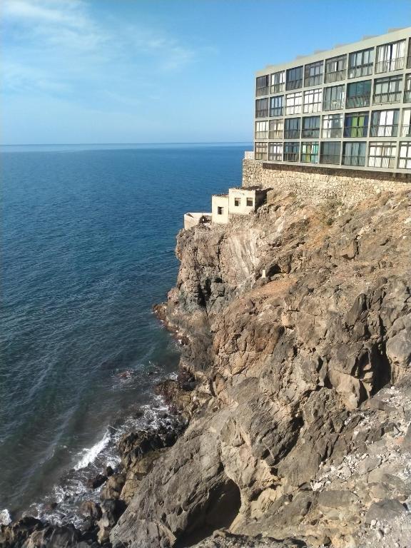 Odnowione studio z widokiem na ocean i basenem w San Agustín